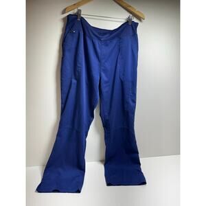 HH Works By Healing Hands Women’s Scrub Pants Sz XL Navy Blue Medical Nurse